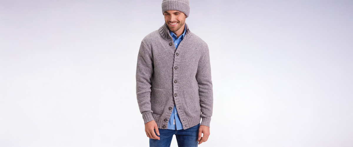 homme cardigan