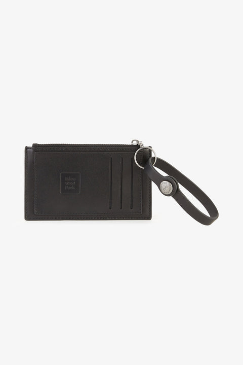 Pochette noire en cuir - Image 2