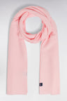 Écharpe fluide unie rose