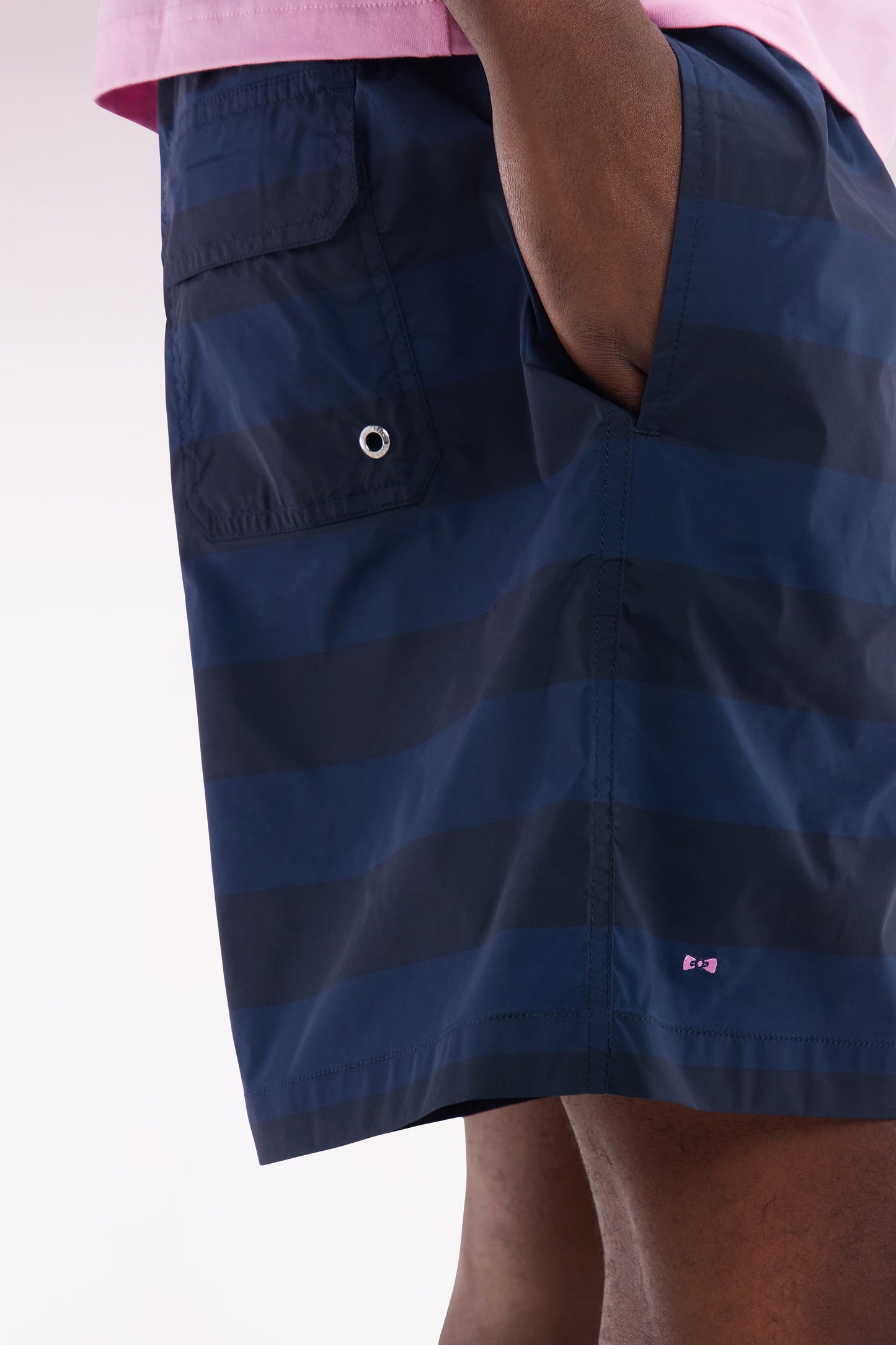 Maillot de bain cerclé marine