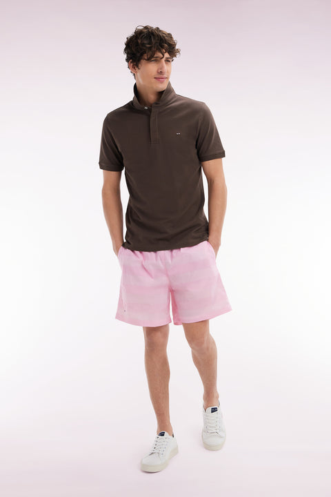 Maillot de bain cerclé rose - Image 3