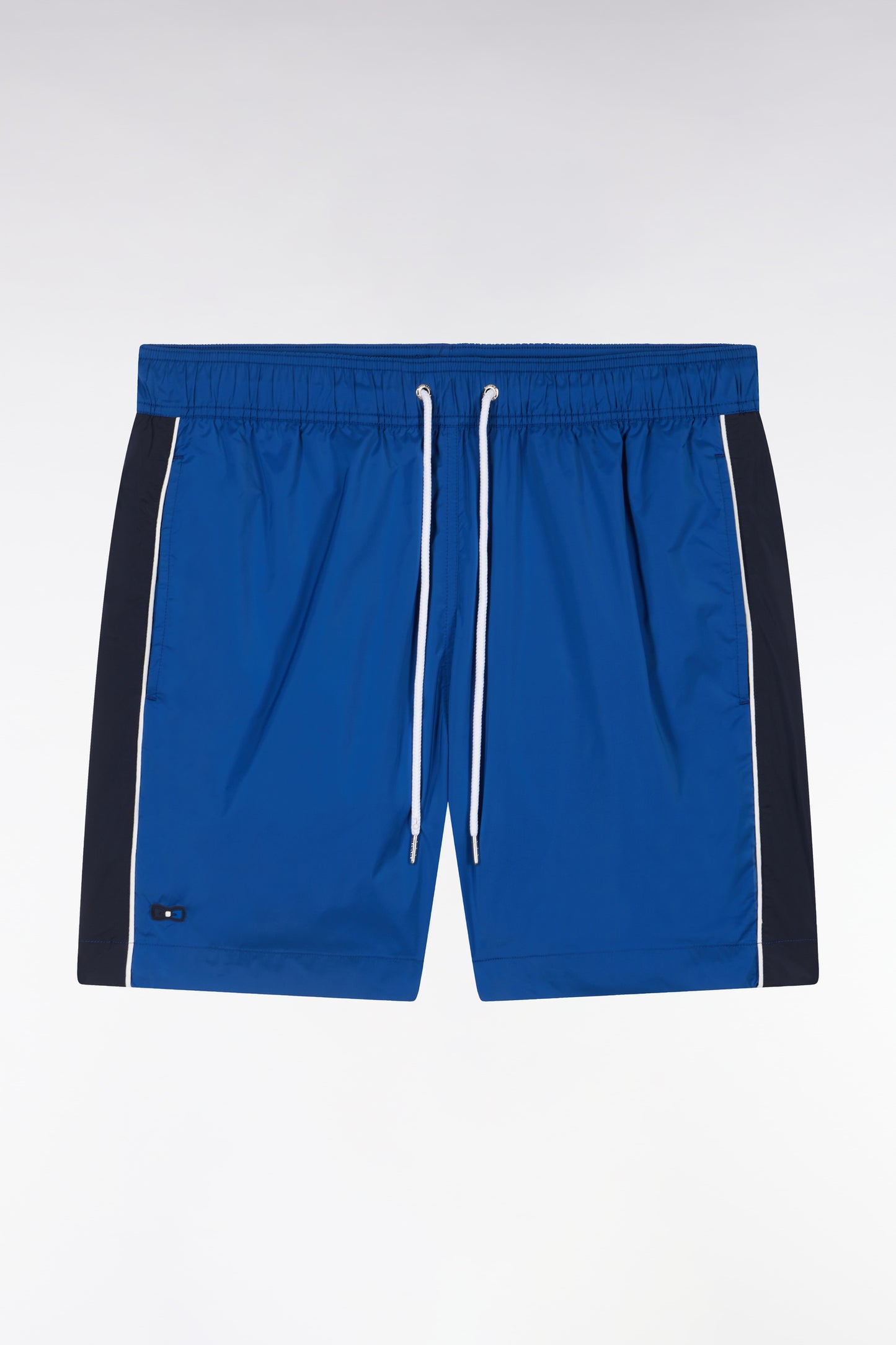 Maillot de bain tricolore marine