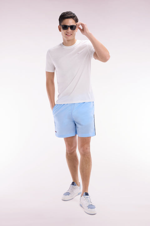 Maillot de bain ciel à détails tricolores - Image 3