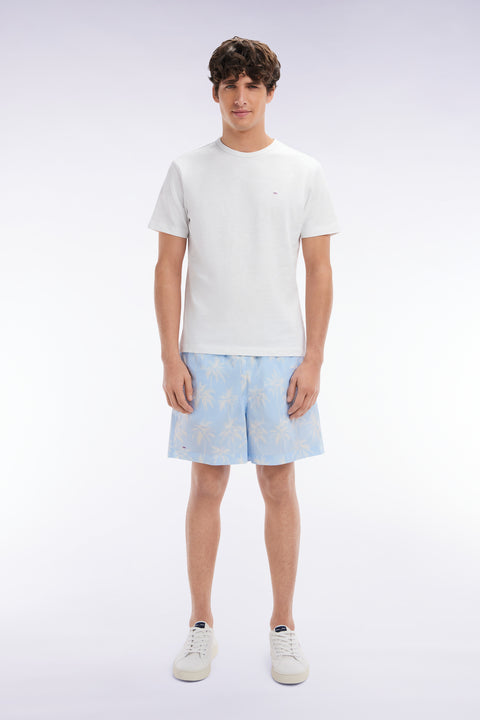 Maillot de bain ciel imprimé palmiers - Image 1