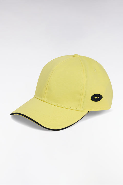 Casquette en jersey de coton jaune - Image 2