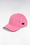 Casquette en jersey de coton rose