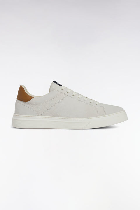 Baskets basses en cuir blanc - Image 1