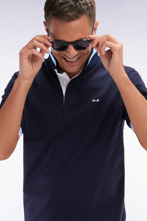 Lunette de soleil rondes en acétate écaille gris-bleu XV de France - Image 2