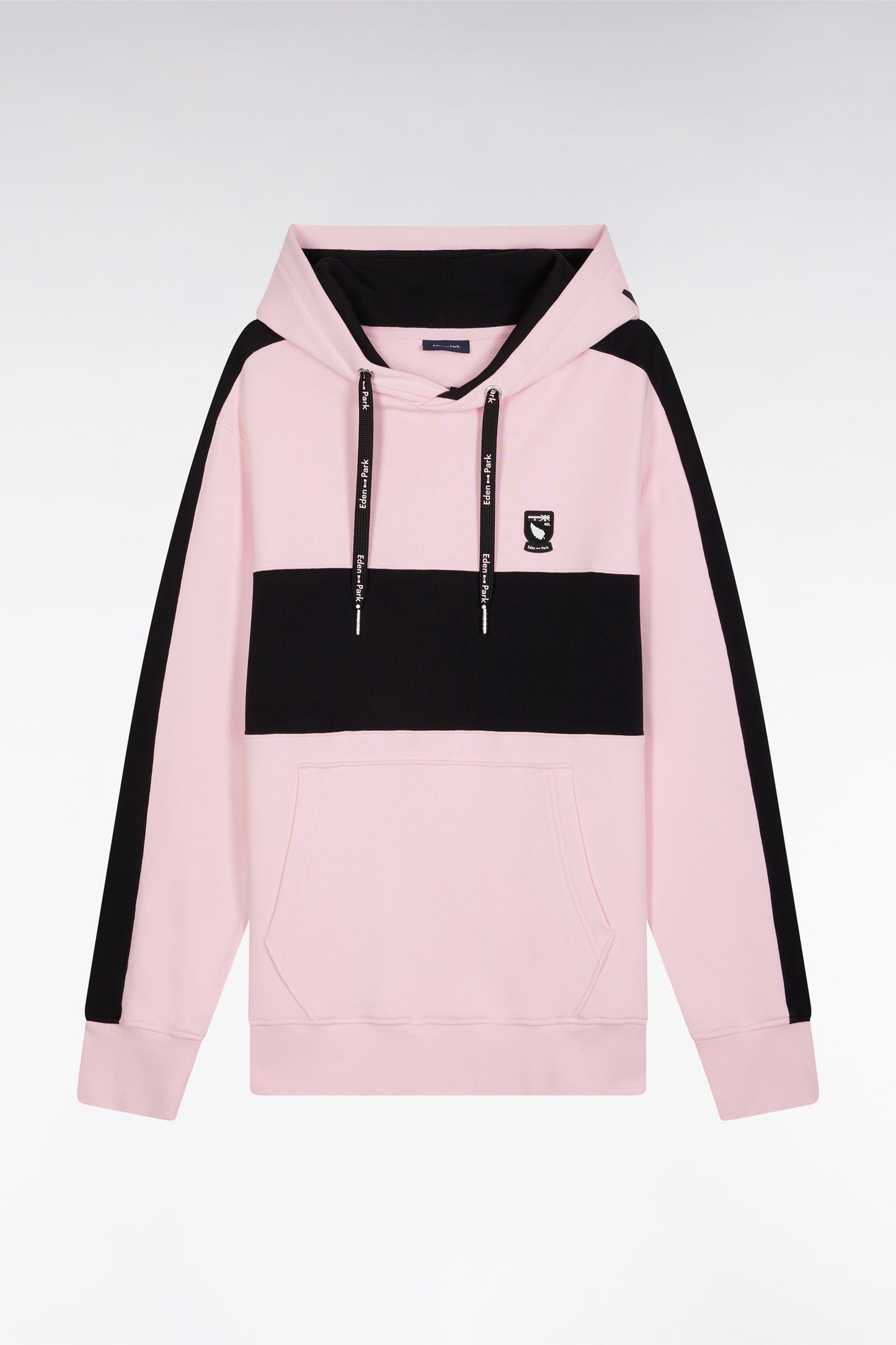 Relaxed-fit New Zealand pink cotton hoodie