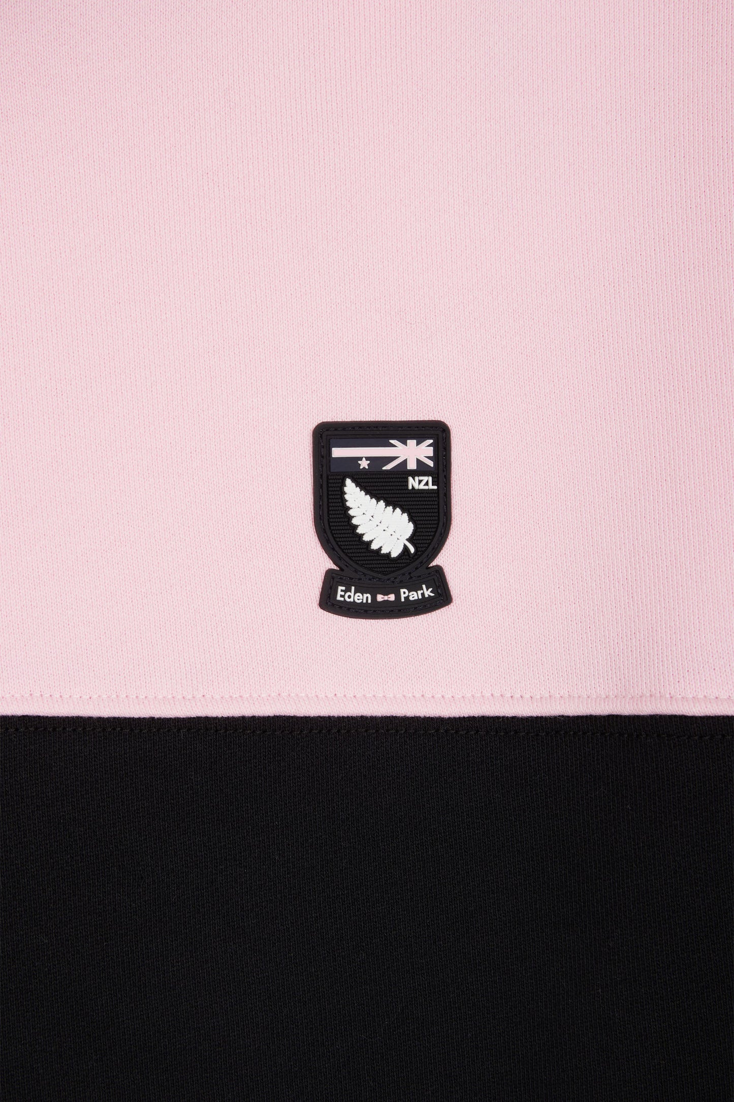 Relaxed-fit New Zealand pink cotton hoodie
