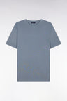 T-shirt manches courtes gris coupe droite