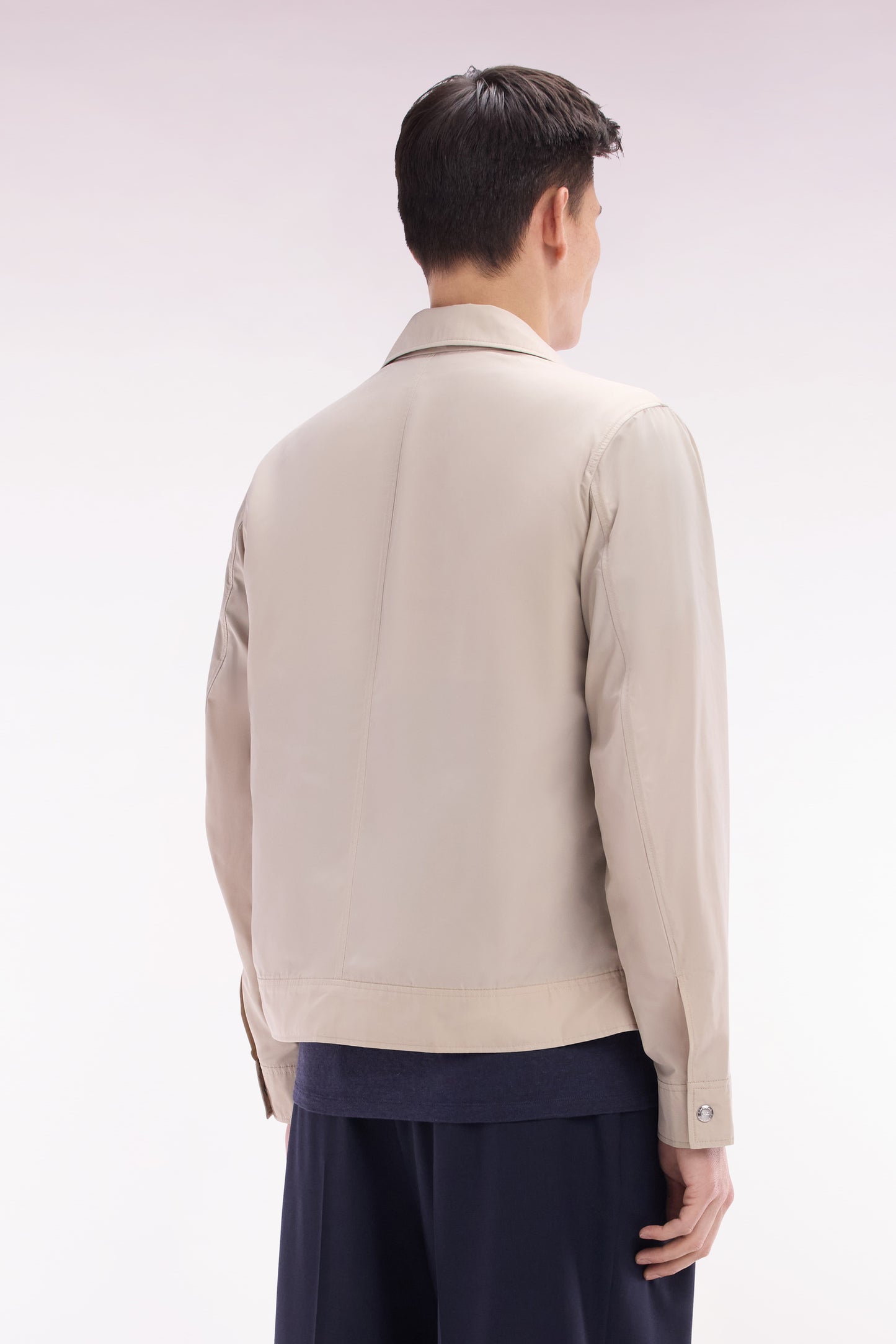 Beige zipped jacket