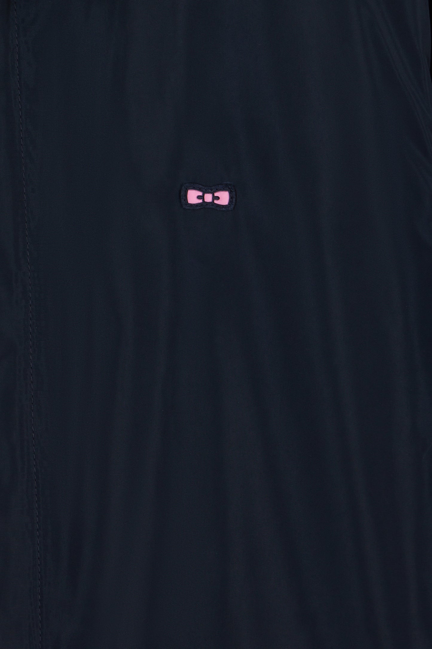 Imperméable à capuche bleu marine