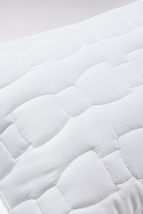 Coussin en coton blanc - Image 2