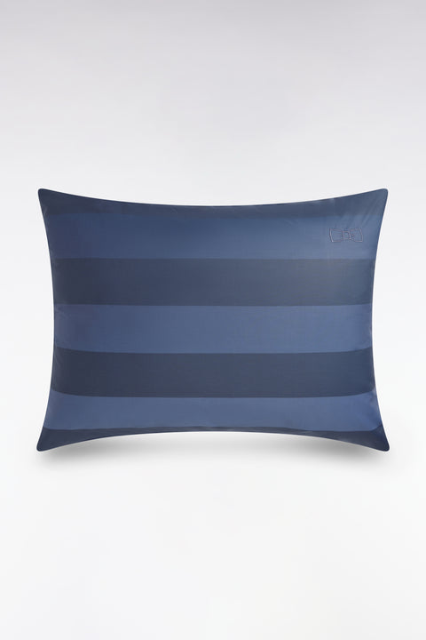 Taie d'oreiller en coton marine - Image 1