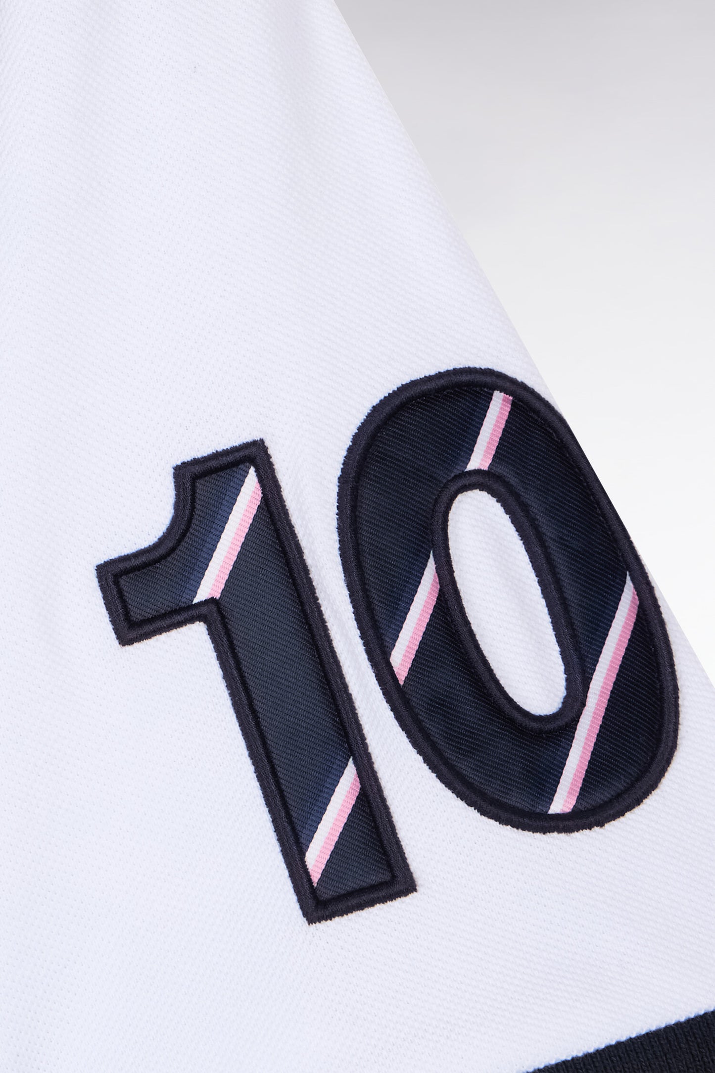 Polo à manches courtes XV de France en piqué coton marine France