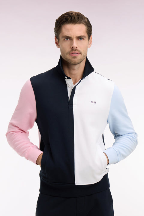 Maillot en molleton coton colorblock - Image 3