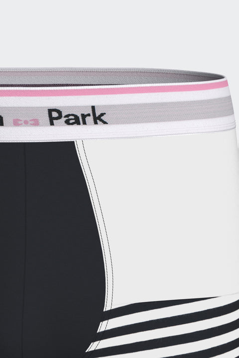 Boxer en jersey de coton stretch colorblock - Image 3