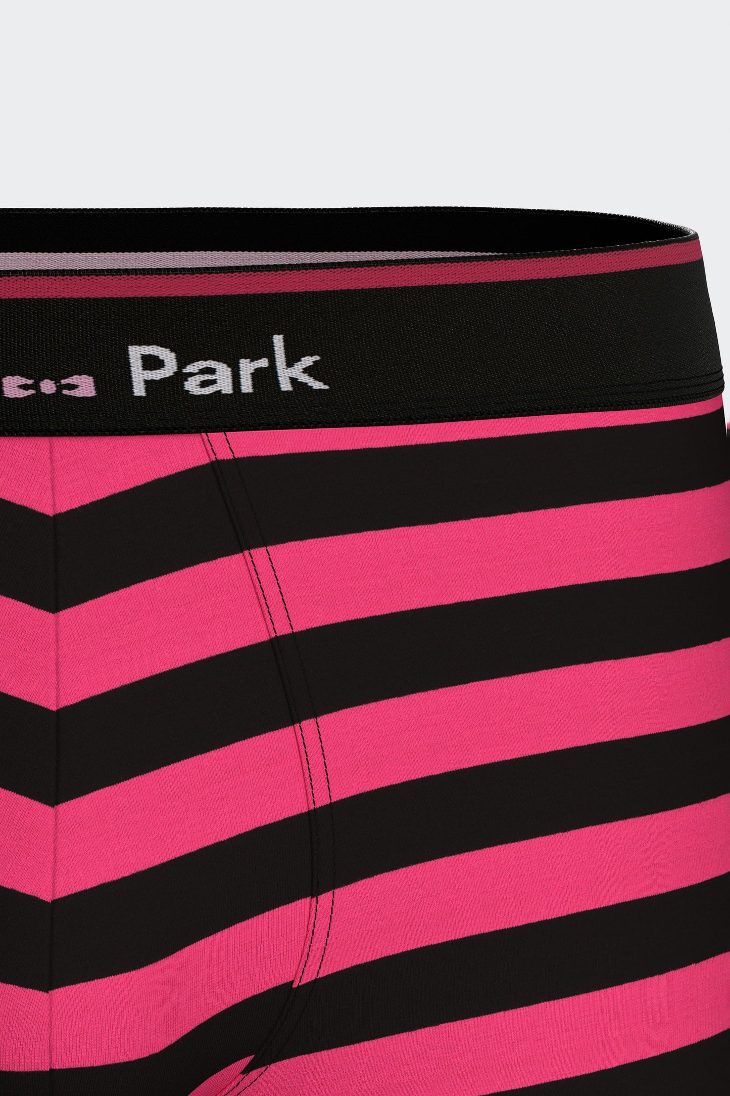Lot de deux boxers en coton stretch fuchsia