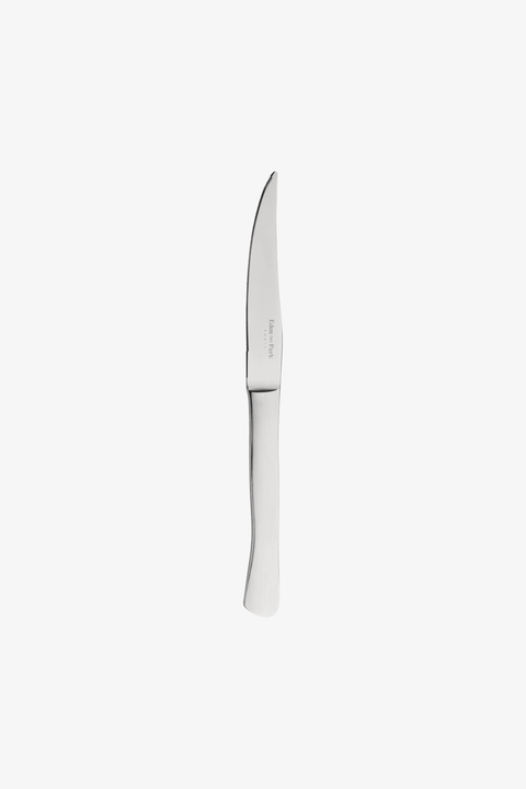 Set of 6 stainless steel table knives - Image 1
