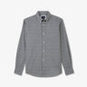 Chemise bleu foncé droite imprimé exclusif