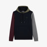 Sweat bleu marine colorblock
