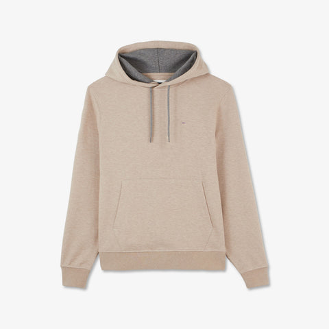Sweat beige à capuche - Image 2