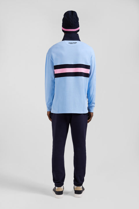 Maillot manches longues en coton ciel brodé coupe Relaxed - Image 3