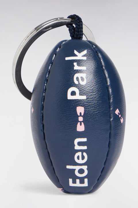 Rugby ball keyring navy - Image 1