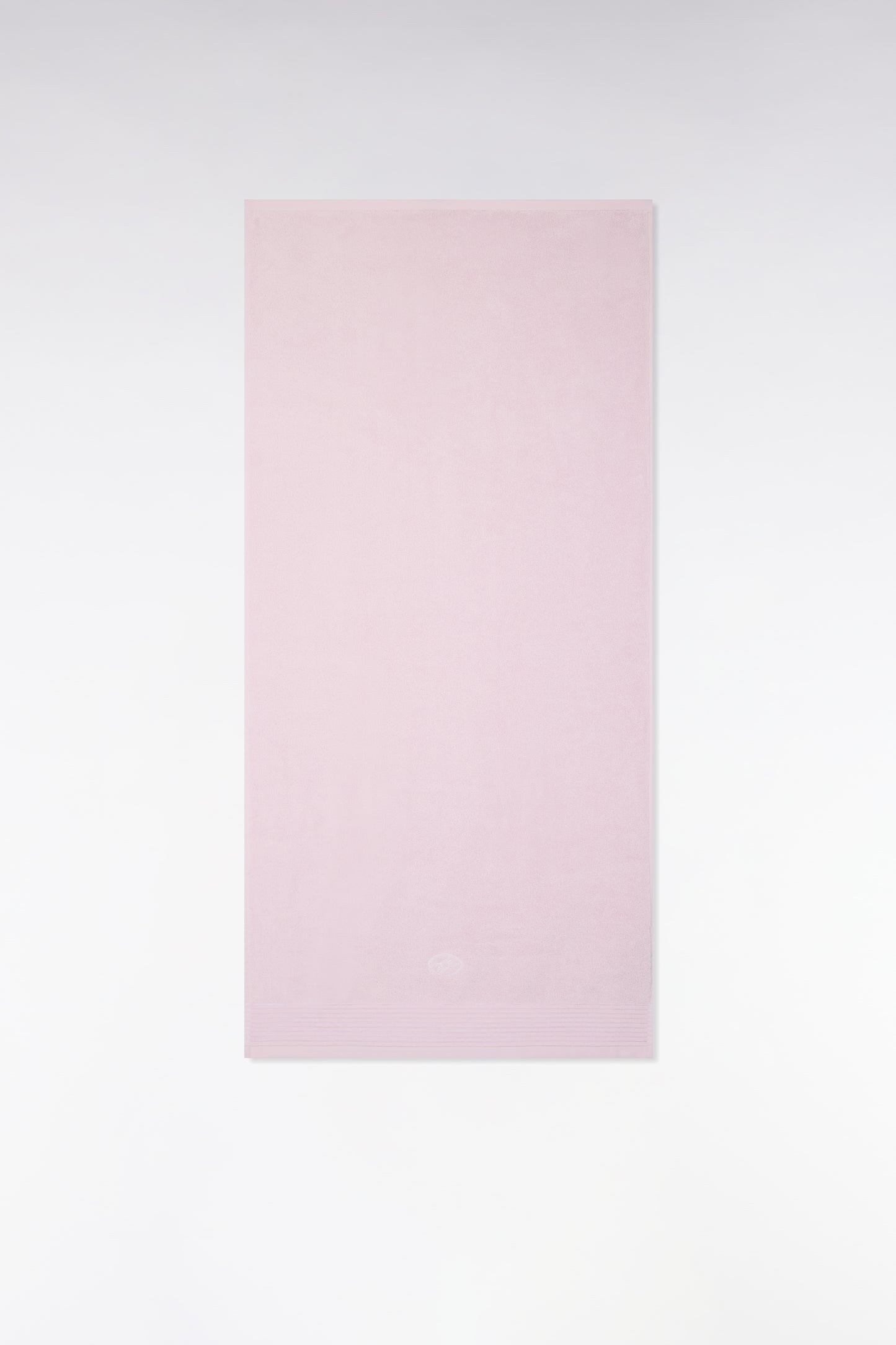 Drap de bain en coton éponge rose