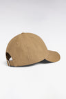 Casquette en piqué coton beige