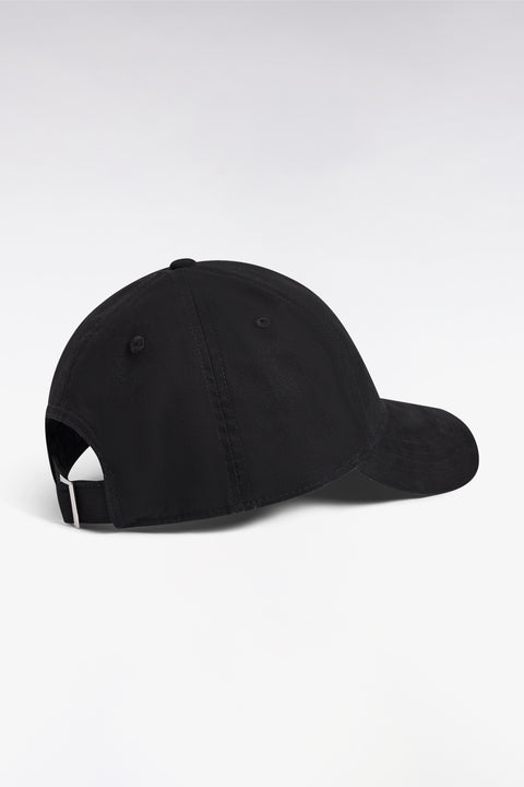 Casquette en piqué coton noire - Image 2