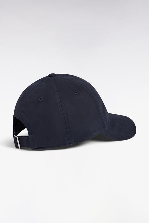 Casquette en piqué coton marine - Image 2