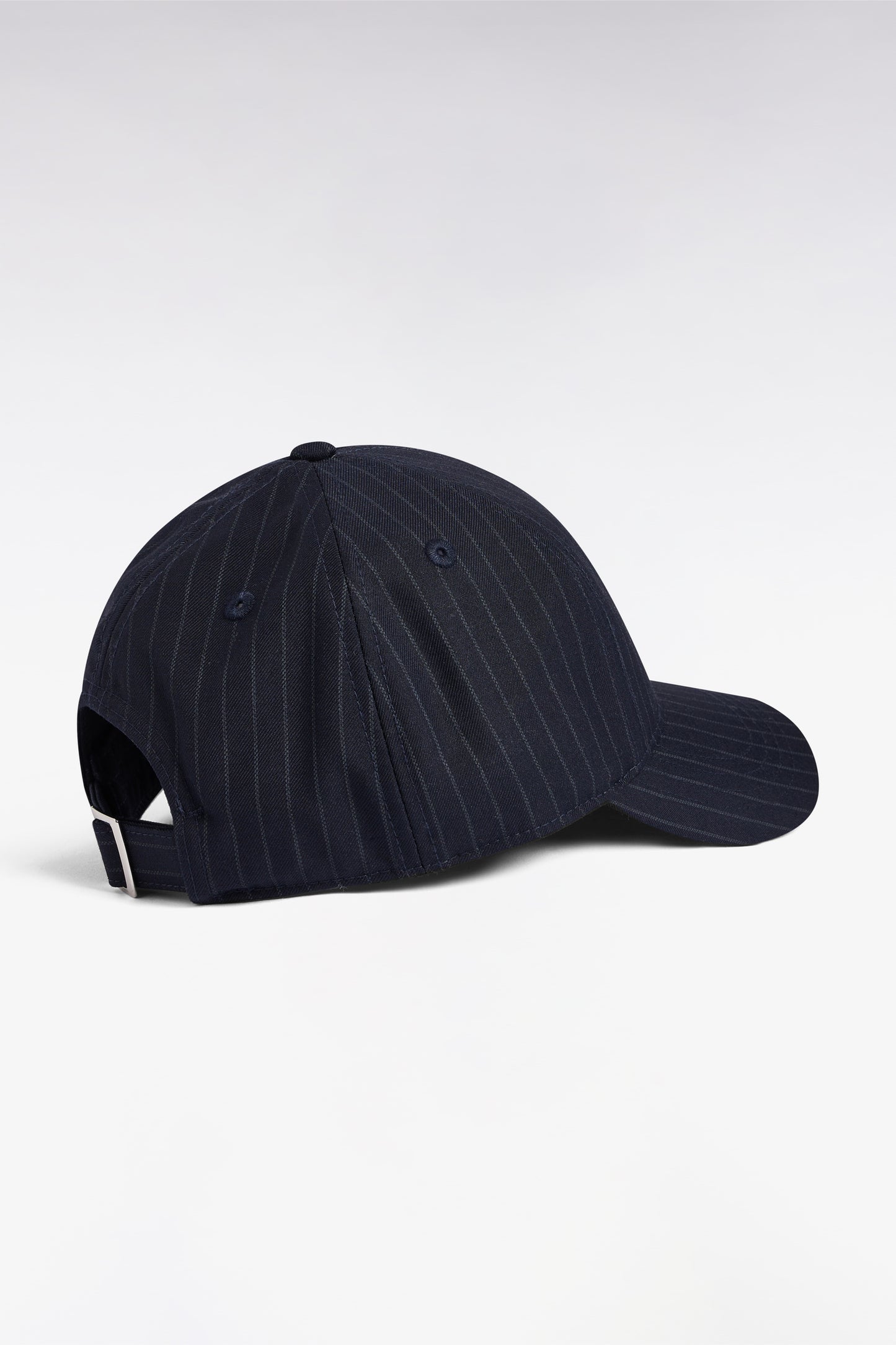 Casquette en coton à rayures italienne et broderie Eden Park