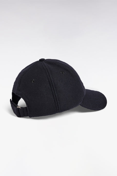 Casquette en drap de laine marine - Image 2