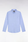 Sky cotton shirt, straight cut
