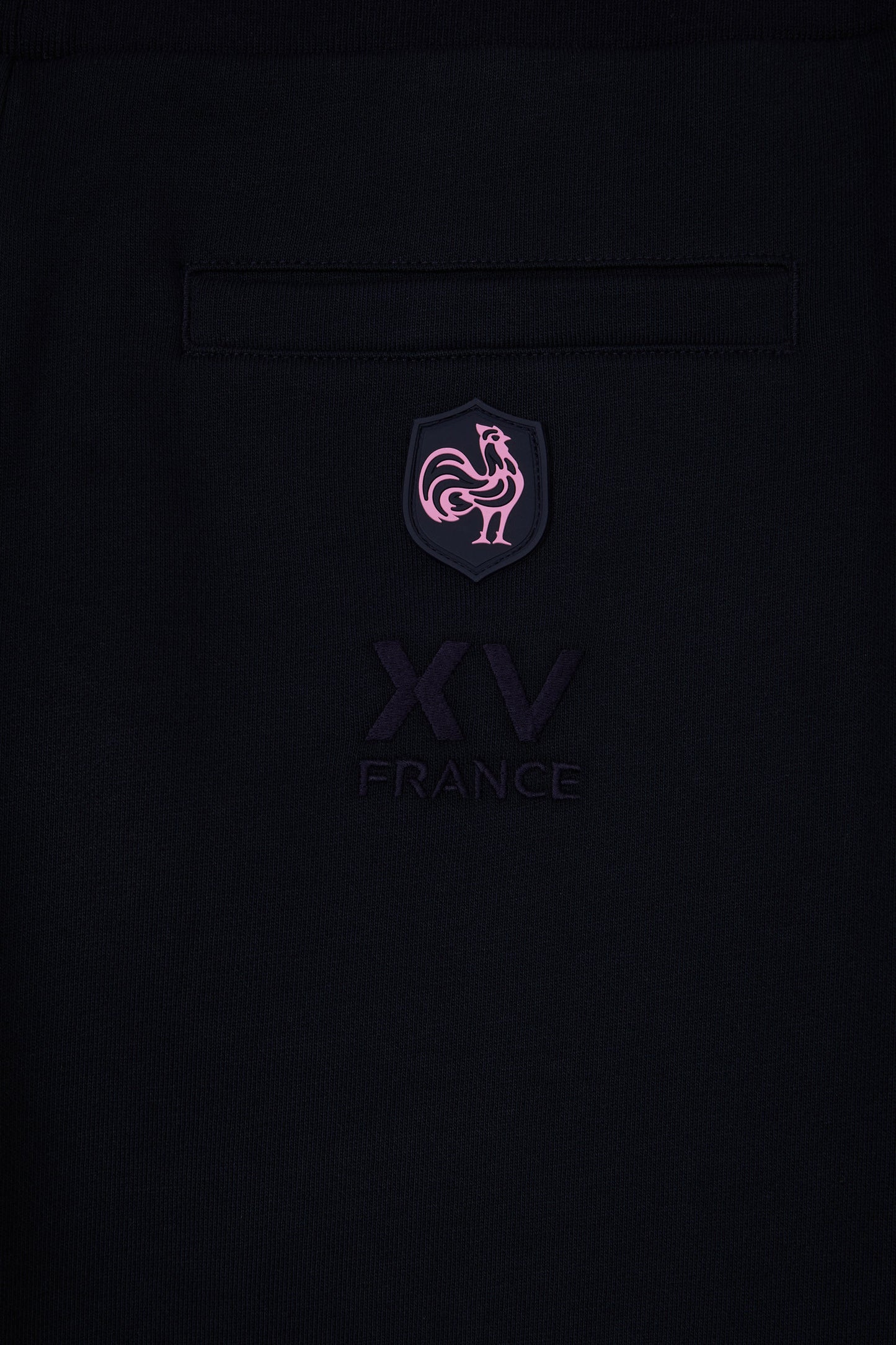 Jogging en molleton marine XV de France coupe droite