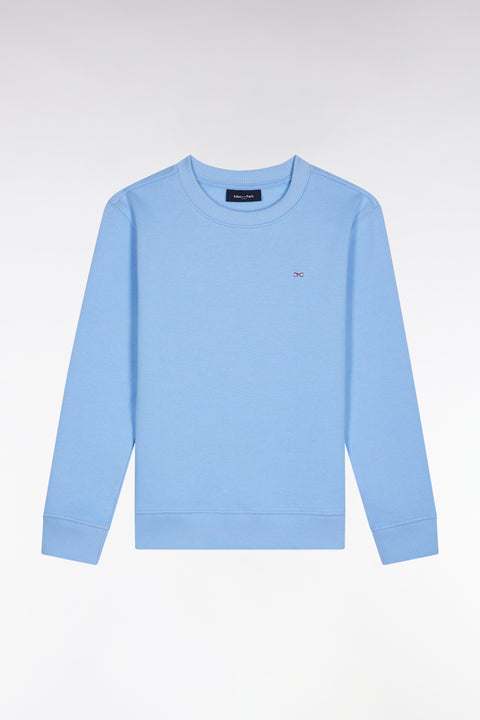Sweatshirt en molleton coton ciel - Image 1