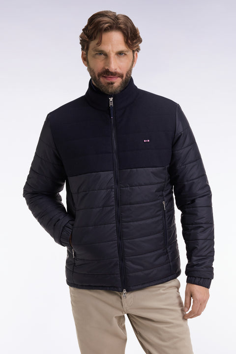 Two-tone navy jacket - Image 3