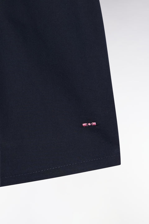 Caleçon en popeline de coton à cadrans colorés - Image 2