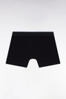 Boxer en jersey de coton colorblock noir et gris