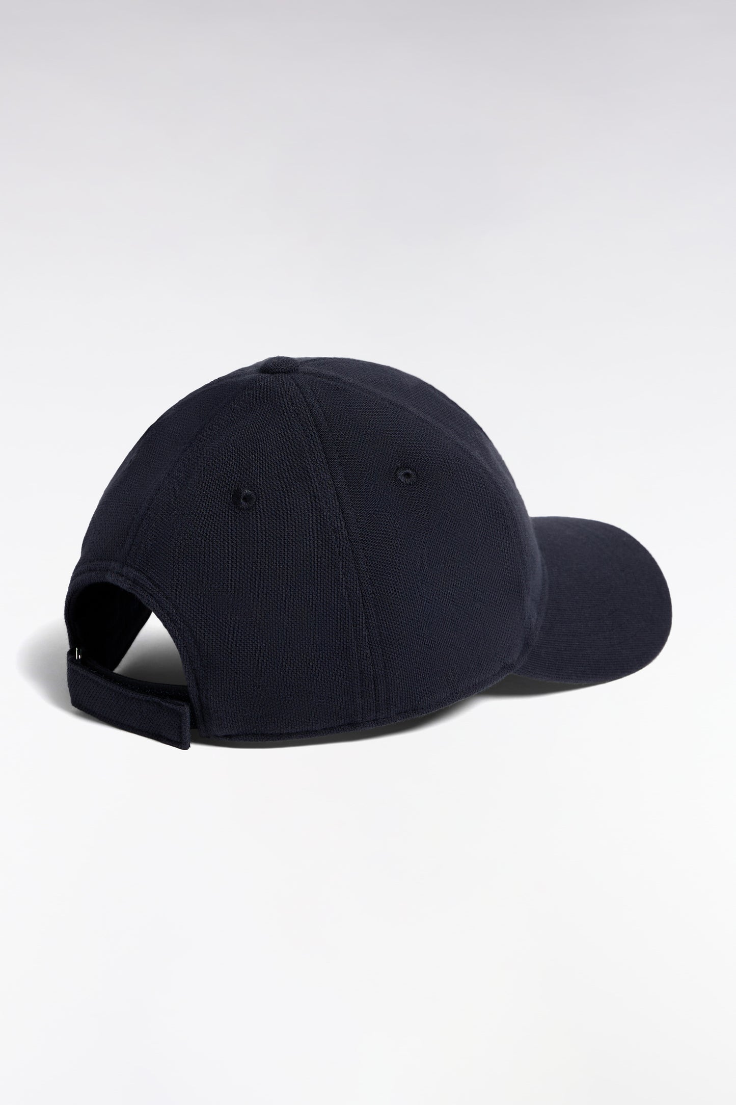 Casquette en piqué de coton marine logo Eden Park