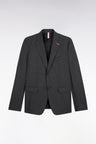 Veste de costume thermocollée grise