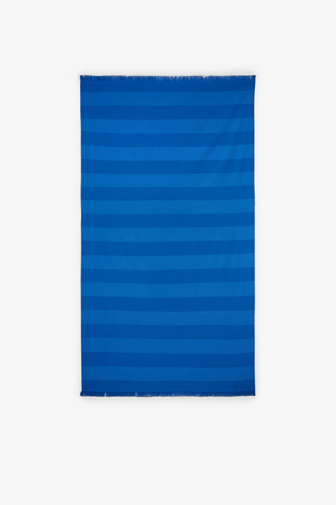 Fouta rayé bleu - Image 1