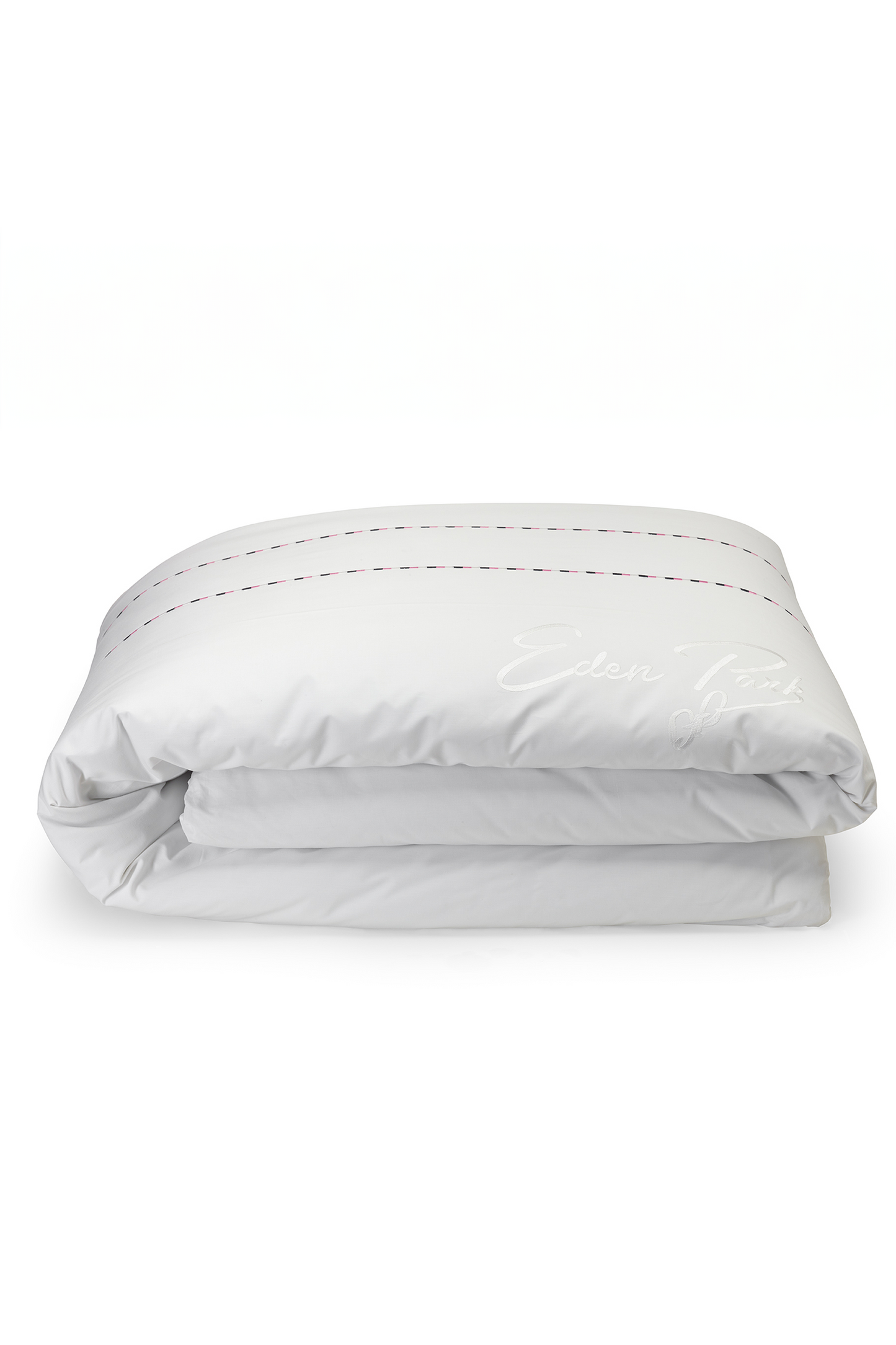 Comforter cover white, navy and pink - Décrochons la lune