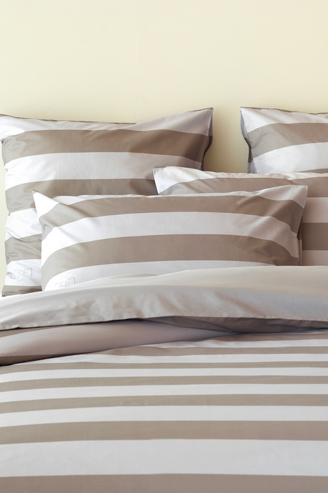 Duo of square striped pillow case - Image 3
