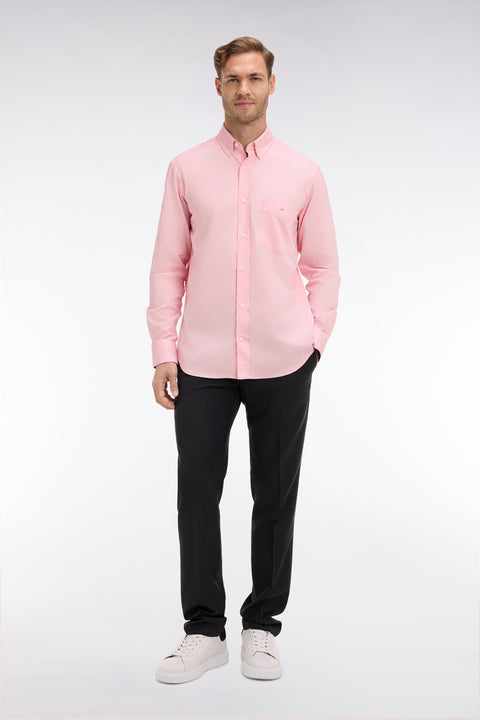 Pantalon slim gris foncé en laine à plis cassés - Image 3