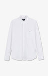 White pinpoint cotton shirt