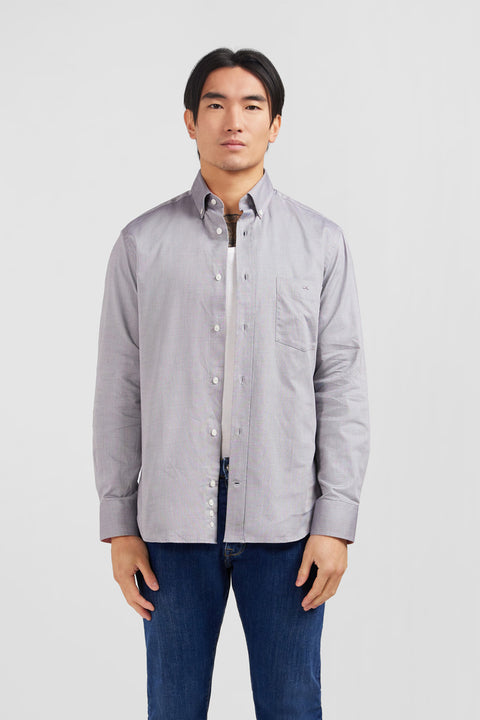 Light grey cotton shirt - Image 1