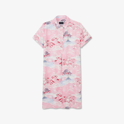 Robe imprimée hawaï à manches courtes - Image 2